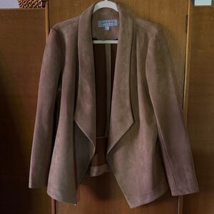 Andrew Marc Women's Faux Suede Blazer